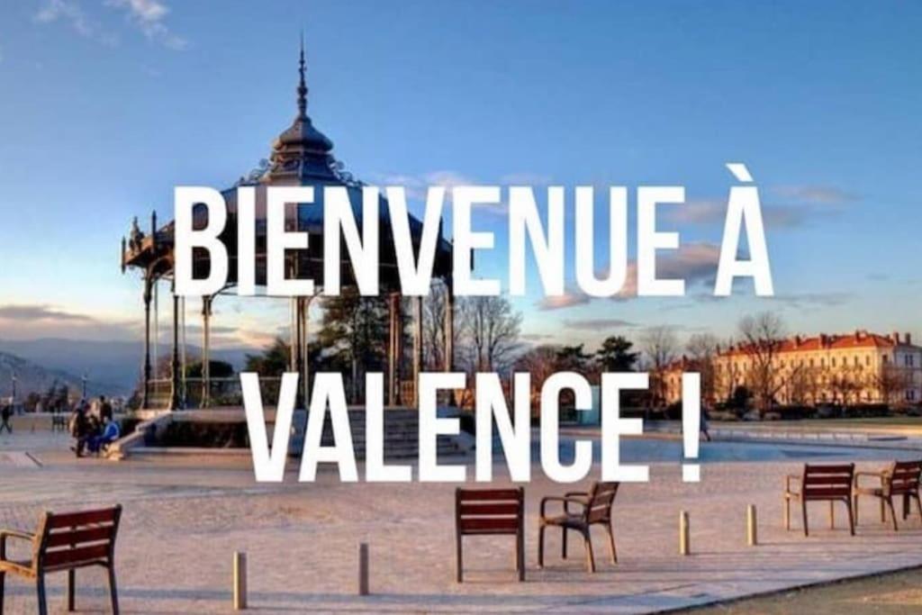 Agreable Appartement T2 Centre Ville Valence  Exterior foto